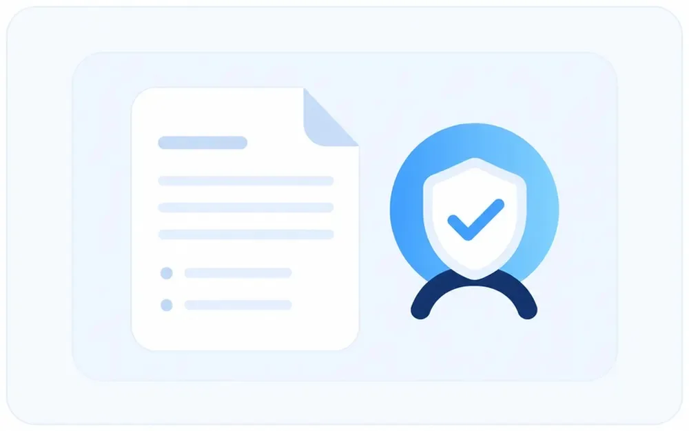 Terms 2D illustration